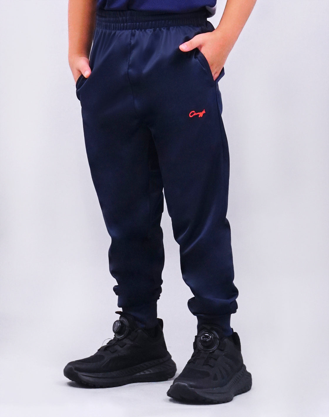 Seluar Trek Sekolah Hitam / Biru Gelap