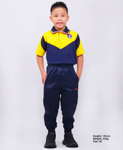 Seluar Trek Sekolah Hitam / Biru Gelap