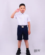 Canggih – Baju Kemeja Lengan Pendek Berkolar - Putih CP001-BS image 2
