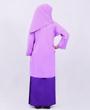 Canggih Baju Sekolah Lengan Panjang Berkolar Bulat - Ungu CP009-LPL image 3