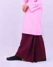 Canggih – Kain Sekolah Rendah – Merah Gelap CP008-MRN image 0