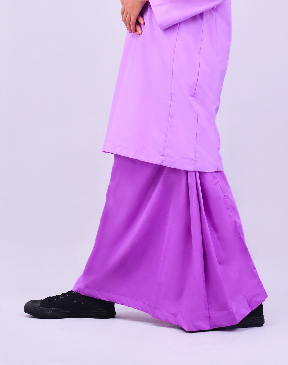 Canggih – Kain Sekolah Menengah – Ungu CU018 image 0