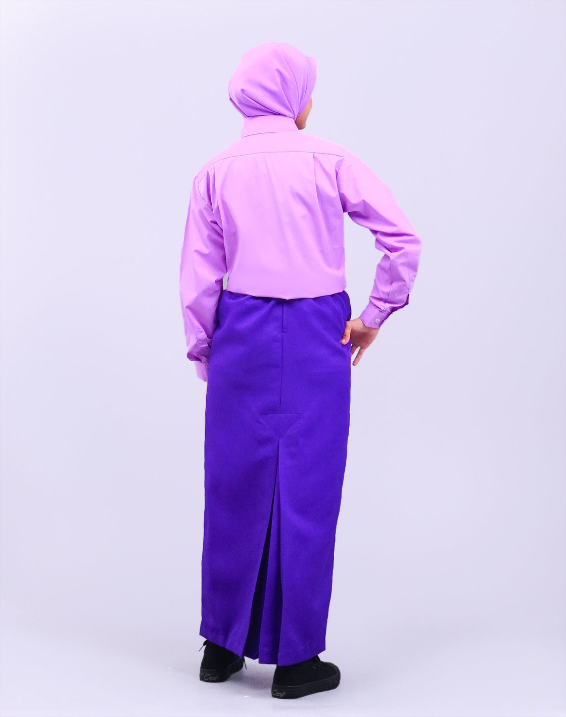 Canggih – Kain Pengawas Sekolah – Ungu CP028-DPR image 3