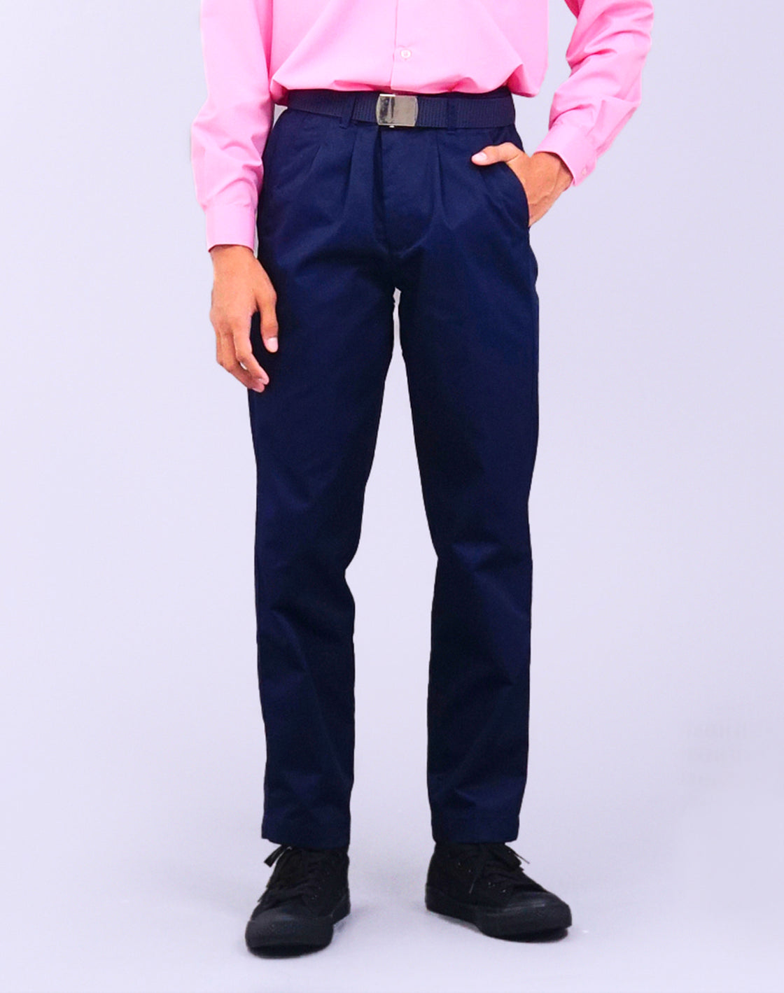 Canggih - Seluar Sekolah Panjang - Biru Gelap CP004-PBLP image 0