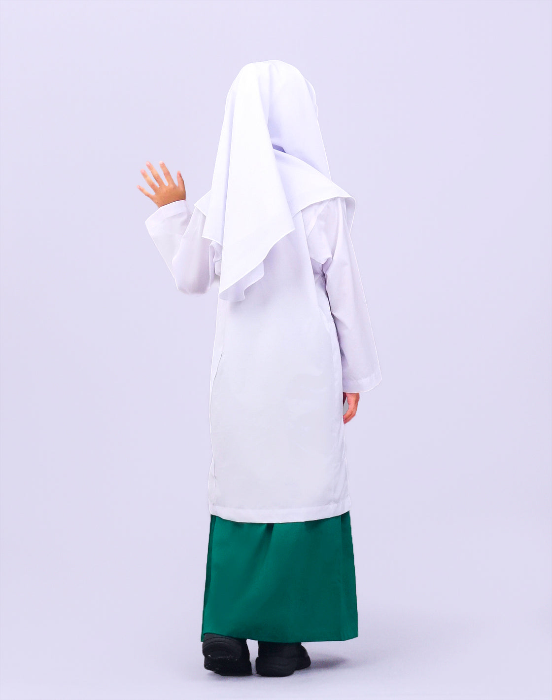 Canggih - Kain Sekolah Agama - Hijau CP013-LG image 3