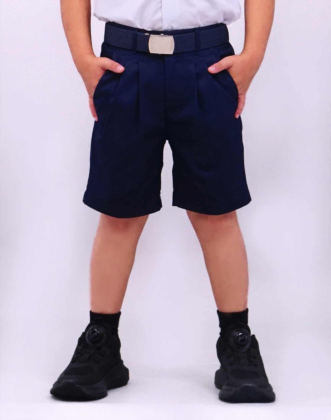 Canggih - Seluar Sekolah Pendek - Biru Gelap CP002-PBSP image 0