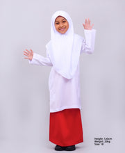 Canggih – Kain Kurung Pengawas Sekolah Agama – Merah CP016-LR image 2