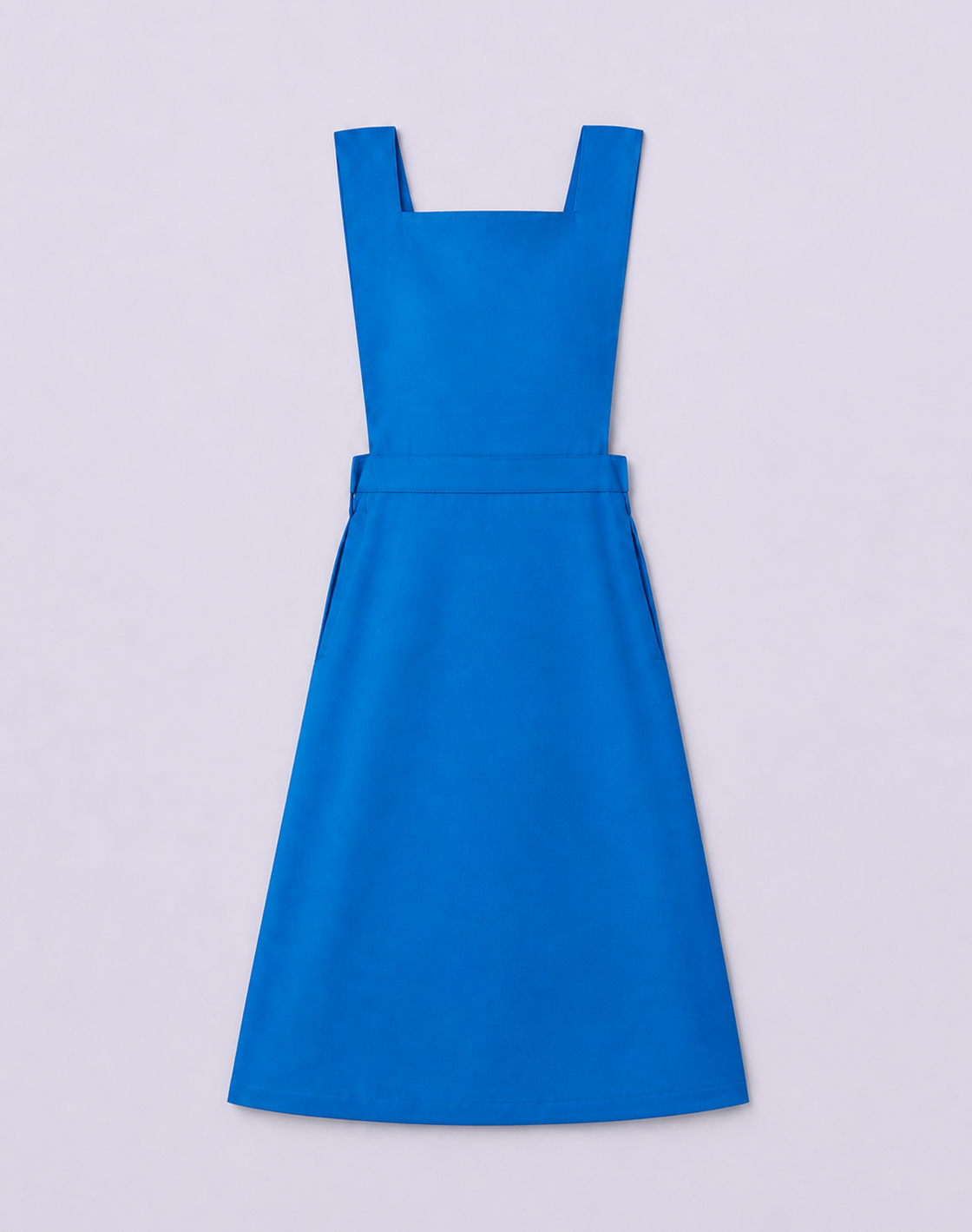 Canggih - Pinafore Sekolah Menengah - Biru Gelap CP017-SGPS image 1