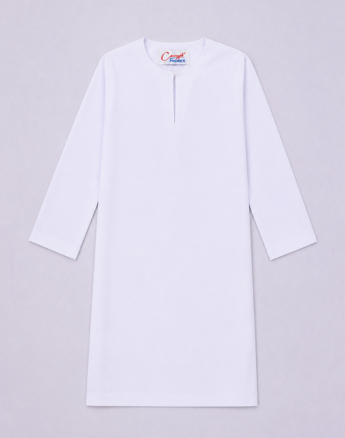 Canggih Baju Kurung Sekolah Pesak - Putih CP009-BK image 1
